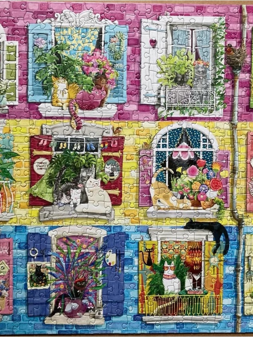 Cobble Hill Living with Catitude 500pc - Picture 2 of 4